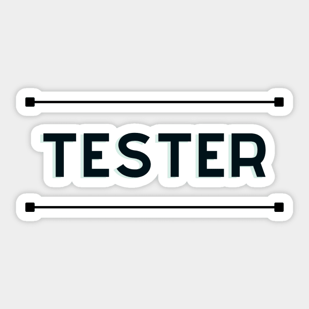 Tester Sticker by honeythief